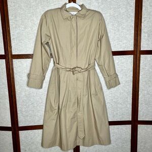 Vintage Lewis & Thos. Saltz Drizzle Tan Women’s Trench Coat